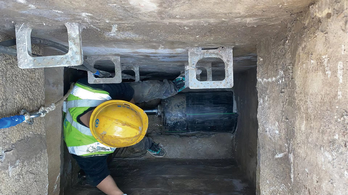 三水HDPE短管内衬法